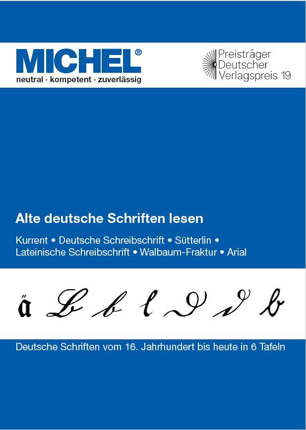 Cover: 9783954024087 | Alte deutsche Schriften lesen | MICHEL-Redaktion | Taschenbuch | 32 S.