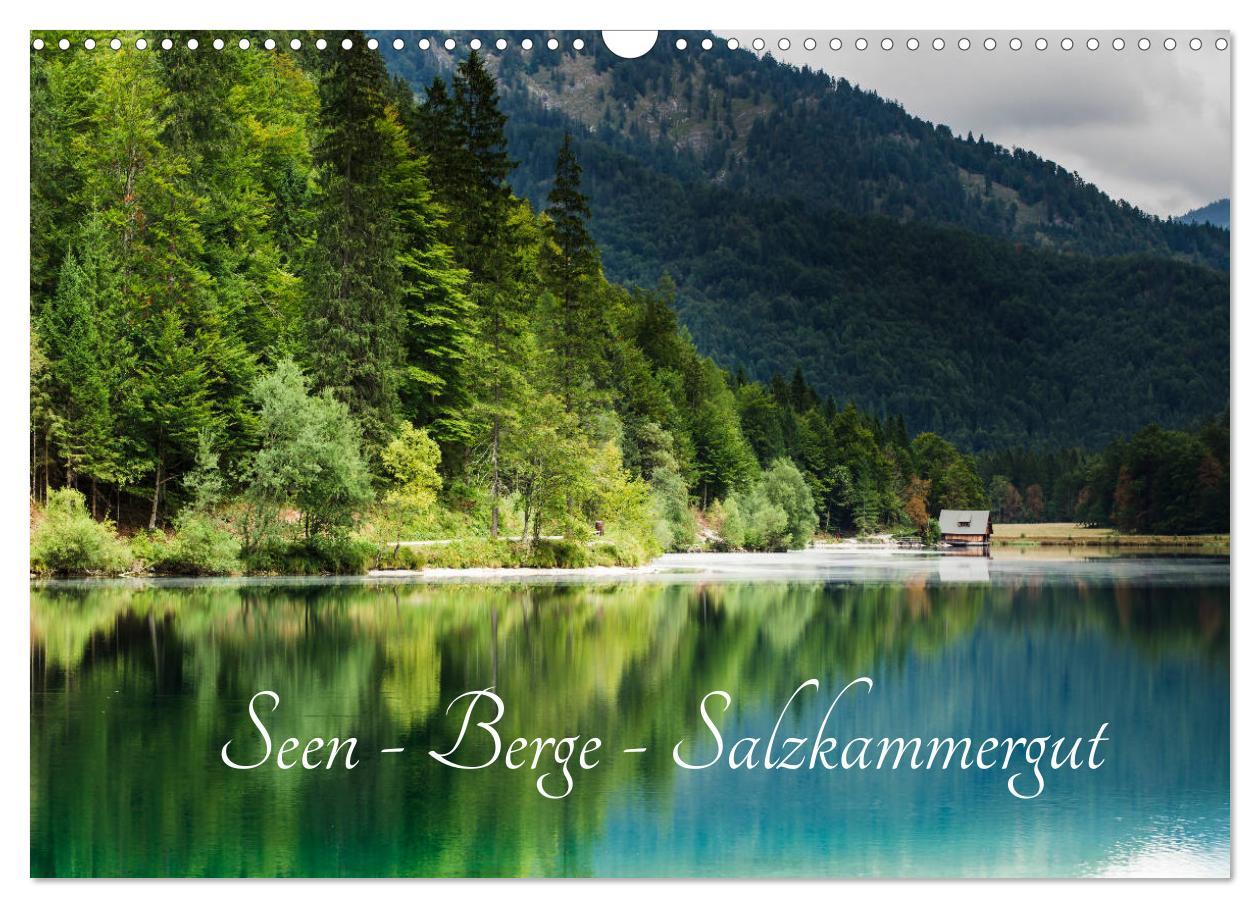 Cover: 9783435454310 | Seen - Berge - Salzkammergut (Wandkalender 2025 DIN A3 quer),...