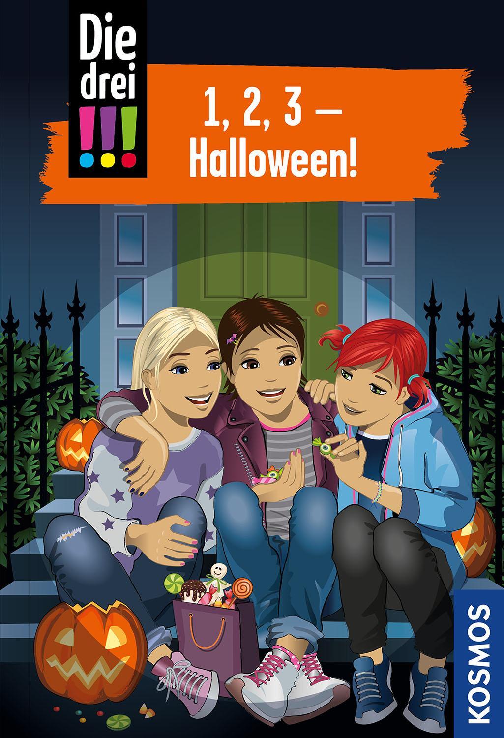 Cover: 9783440162224 | Die drei !!!, 1, 2, 3 - Halloween! | Maja von Vogel | Buch | Deutsch