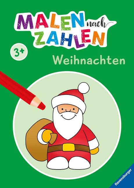 Cover: 9783473489916 | Malen nach Zahlen ab 3 Jahren - Weihnachten für kleine Künstler | Pahl