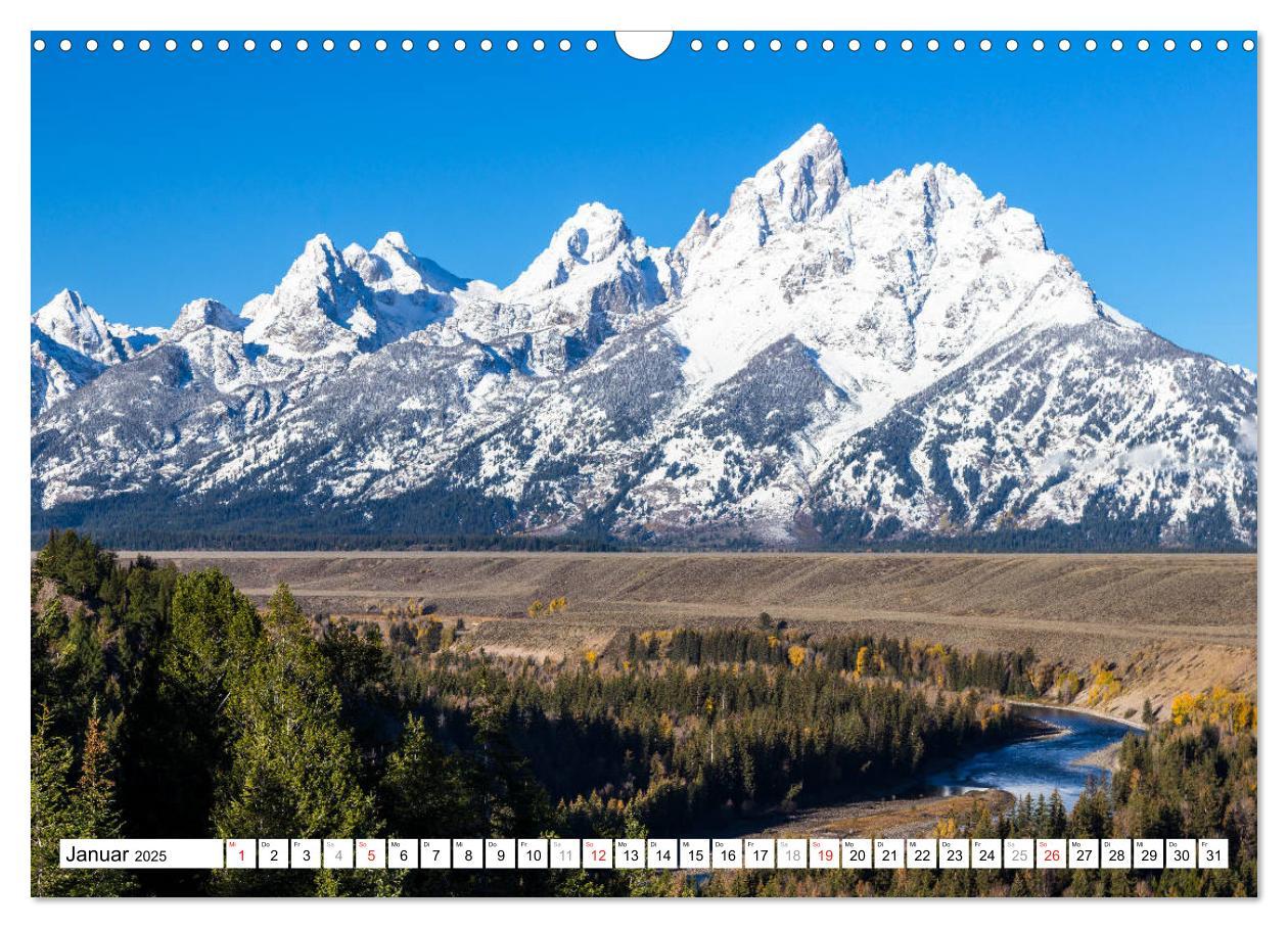 Bild: 9783435404506 | Grand Teton National Park (Wandkalender 2025 DIN A3 quer), CALVENDO...