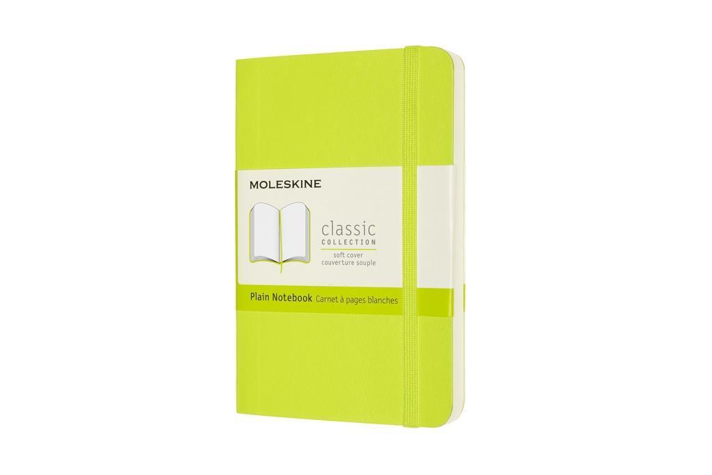 Cover: 8056420850987 | Moleskine Notizbuch Pocket/A6, Blanko, Weicher Einband, Limetten Grün