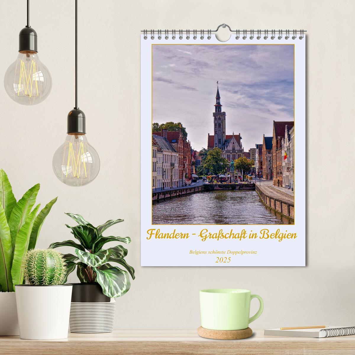 Bild: 9783435845620 | Flandern - Grafschaft in Belgien (Wandkalender 2025 DIN A4 hoch),...