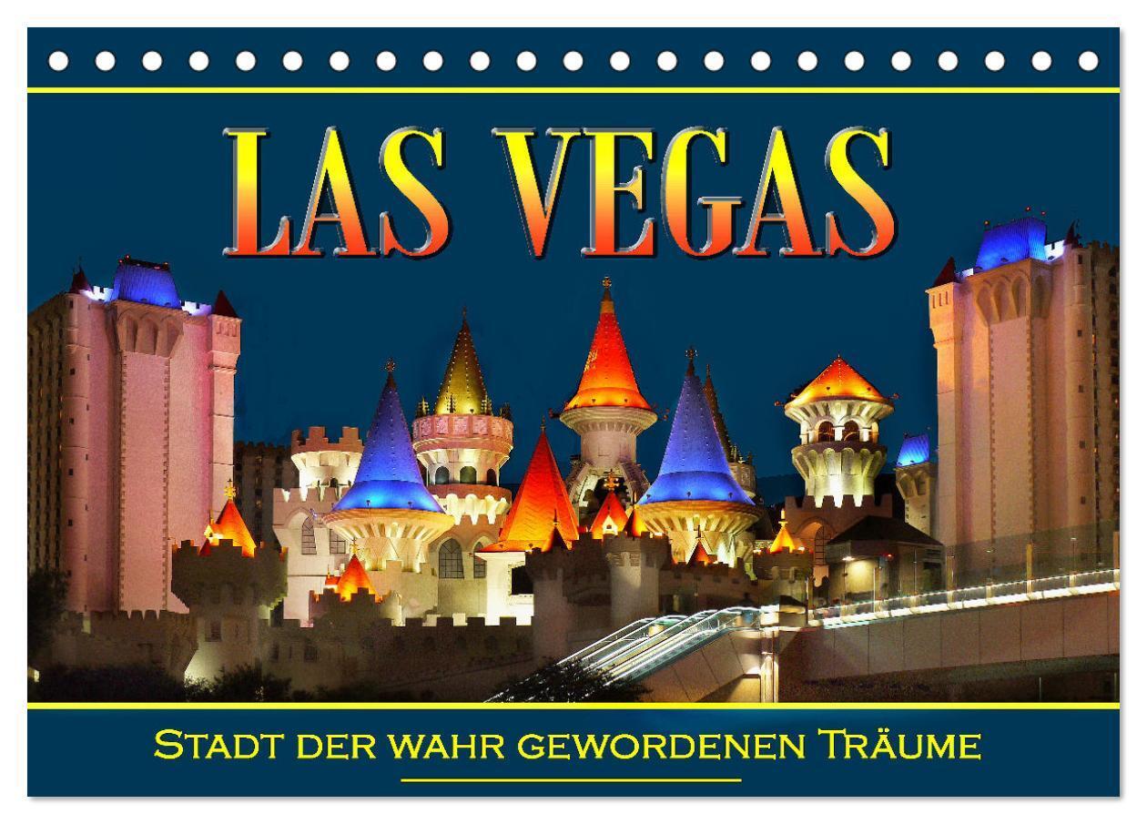 Cover: 9783383897078 | Las Vegas, Stadt der wahr gewordenen Träume (Tischkalender 2025 DIN...