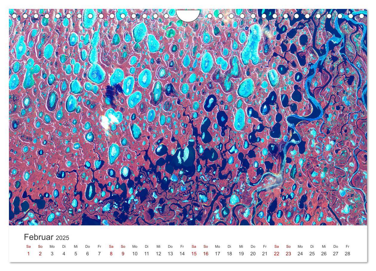 Bild: 9783383934193 | Die Erde aus dem All (Wandkalender 2025 DIN A4 quer), CALVENDO...