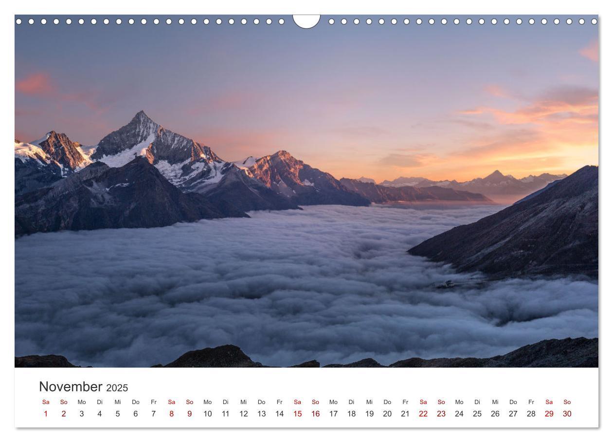 Bild: 9783435274185 | Schweiz - Faszination Natur (Wandkalender 2025 DIN A3 quer),...