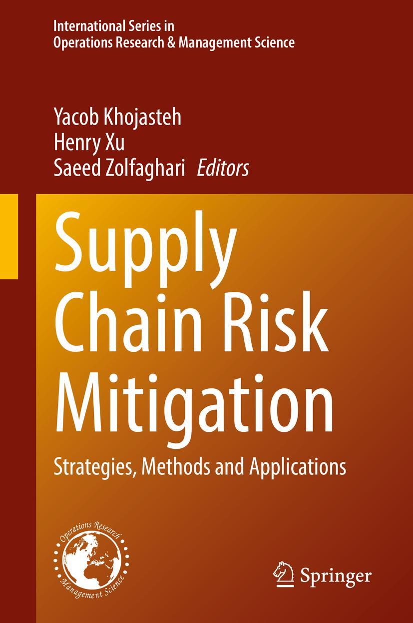 Cover: 9783031091827 | Supply Chain Risk Mitigation | Strategies, Methods and Applications