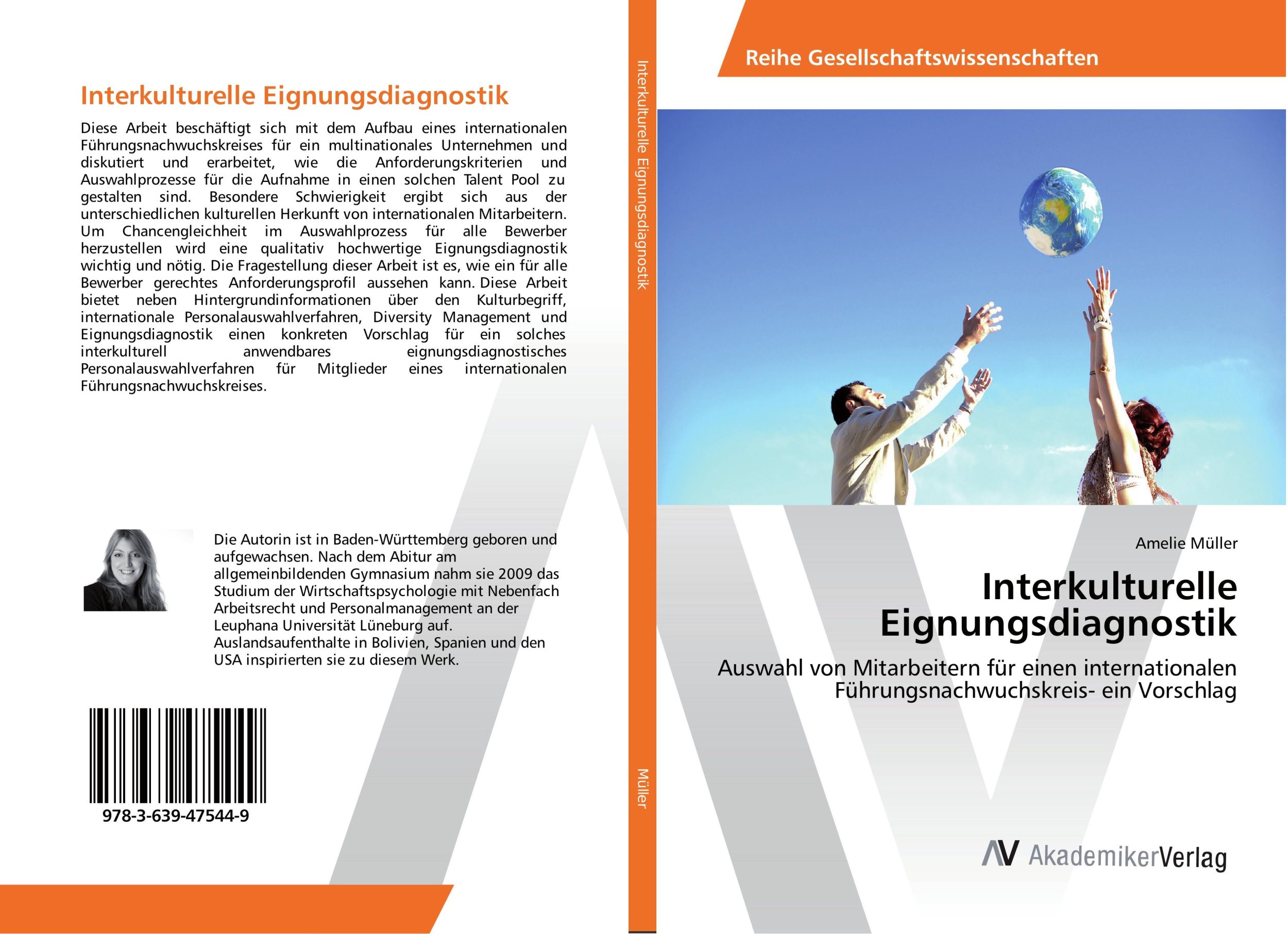 Cover: 9783639475449 | Interkulturelle Eignungsdiagnostik | Amelie Müller | Taschenbuch