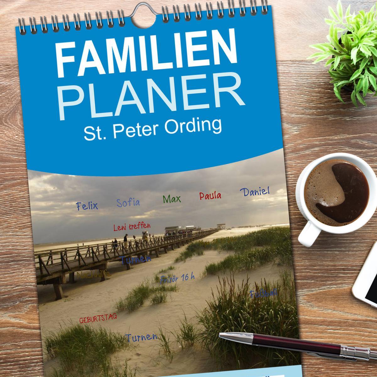 Bild: 9783457118986 | Familienplaner 2025 - St. Peter Ording 2025 mit 5 Spalten...