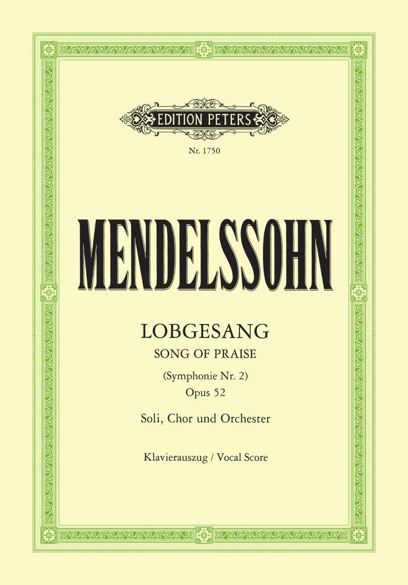 Cover: 9790014104177 | Symphony Nr. 2 (Lobgesang) B-Dur op. 52 | Felix Mendelssohn Bartholdy