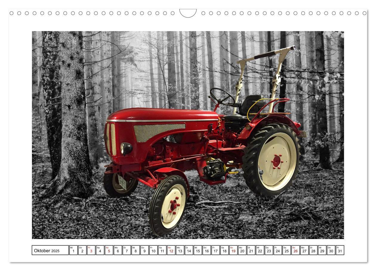 Bild: 9783383942808 | HANOMAG und LANZ Oldtimer Modelle (Wandkalender 2025 DIN A3 quer),...