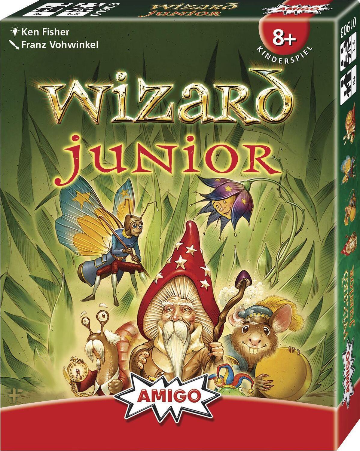 Bild: 4007396019032 | Wizard Junior | AMIGO - Kartenspiel | Ken Fisher | Spiel | Brettspiel