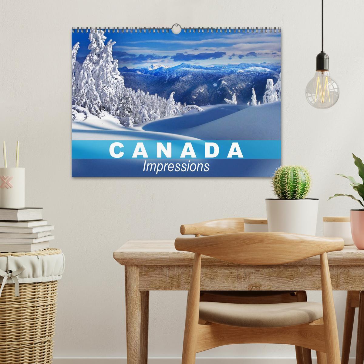 Bild: 9781325960514 | Canada Impressions (Wall Calendar 2025 DIN A3 landscape), CALVENDO...