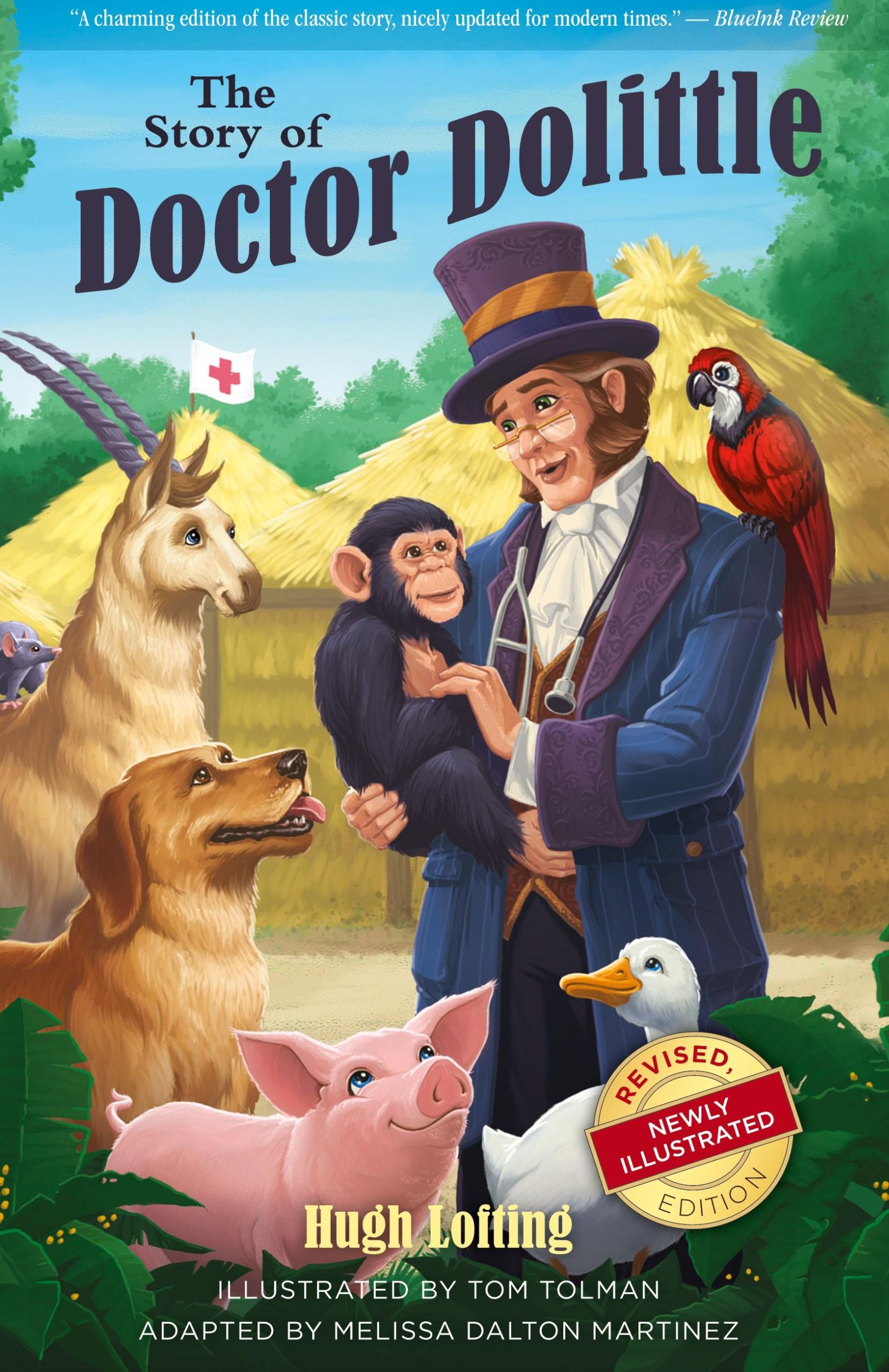 Cover: 9781944091194 | The Story of Doctor Dolittle, Revised, Newly Illustrated Edition