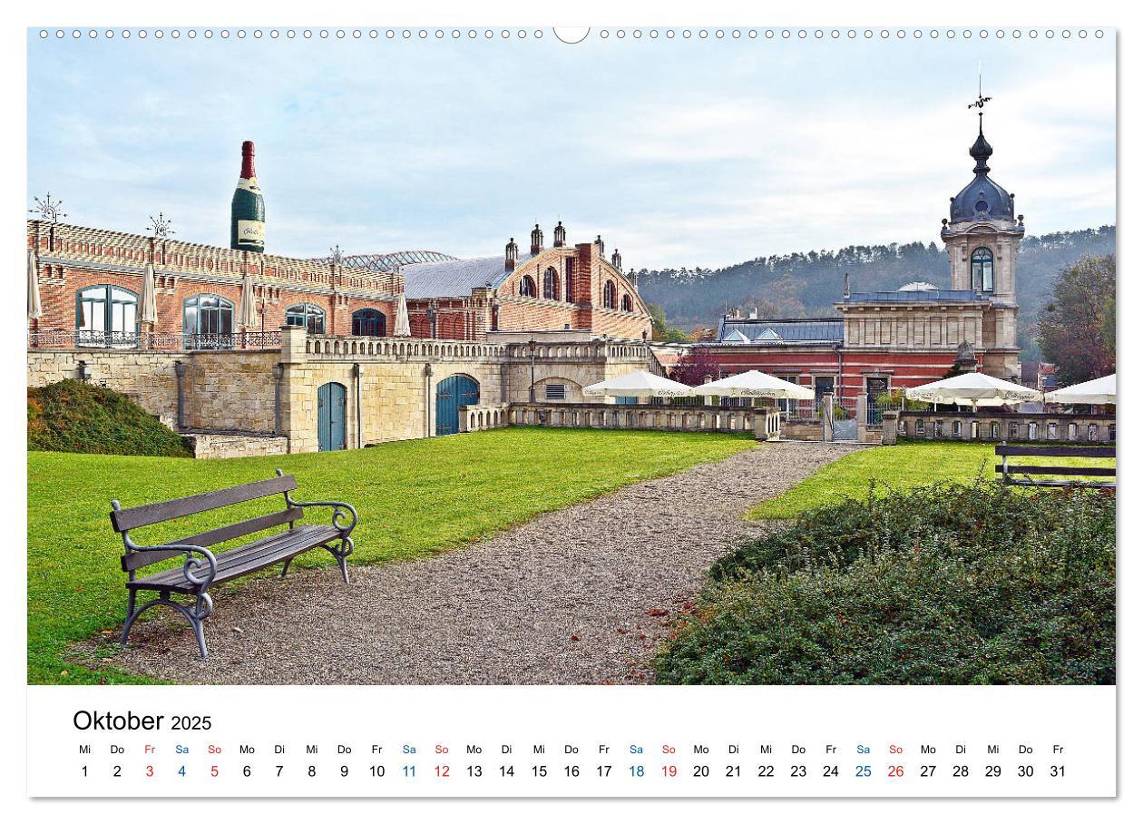 Bild: 9783435143665 | Freyburg an der Unstrut (Wandkalender 2025 DIN A2 quer), CALVENDO...