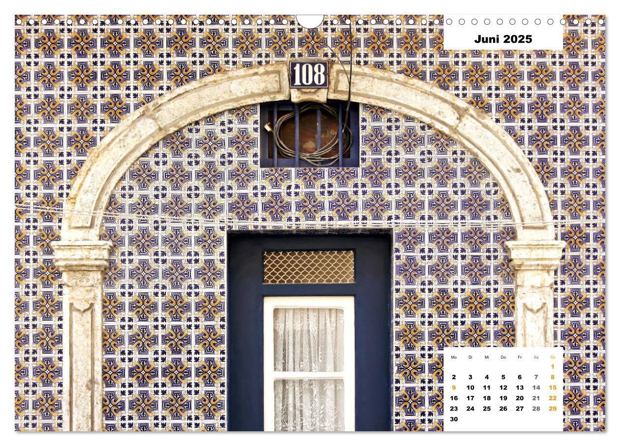 Bild: 9783435305599 | Lissabons Azulejos (Wandkalender 2025 DIN A3 quer), CALVENDO...