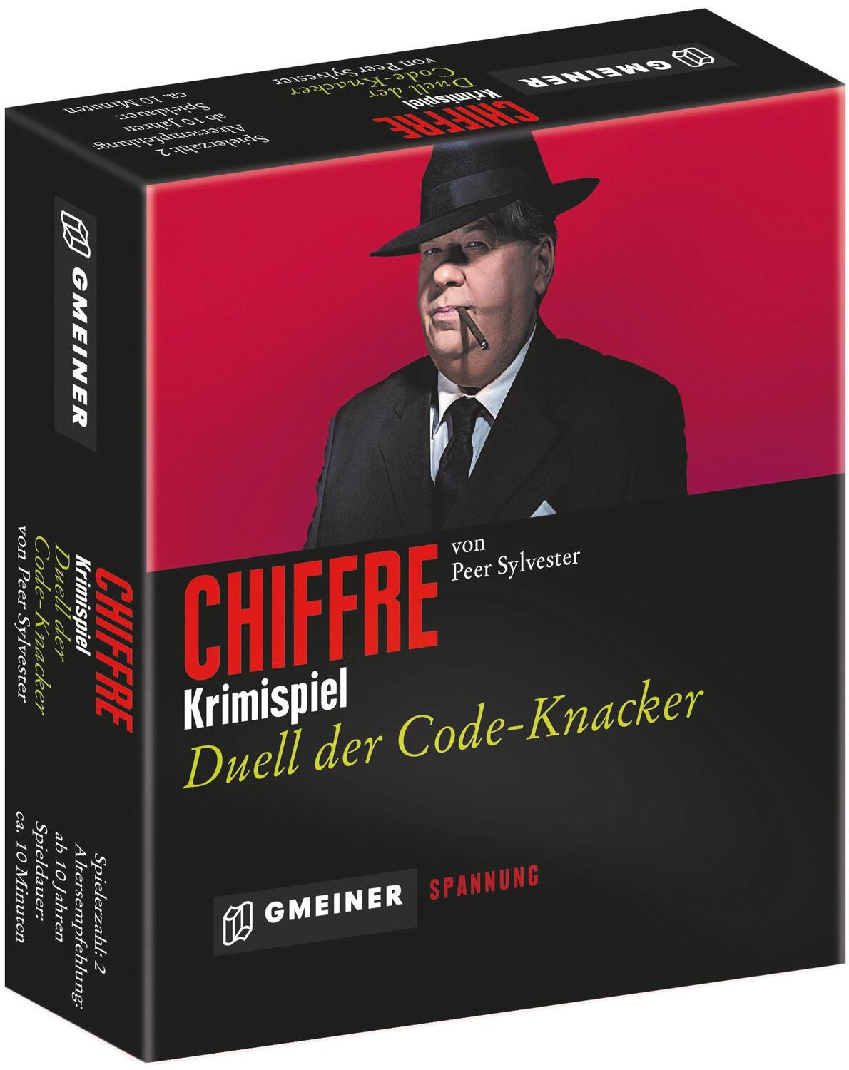 Cover: 4260220581628 | Chiffre | Krimispiel - Duell der Code-Knacker | Peer Sylvester | Spiel