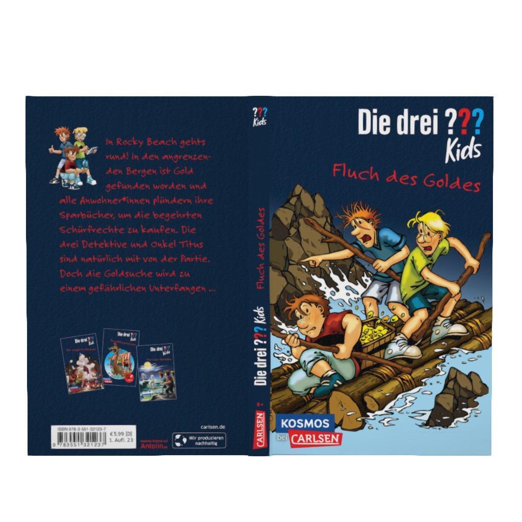 Bild: 9783551321237 | Die drei ??? Kids 11: Fluch des Goldes | Ulf Blanck | Taschenbuch