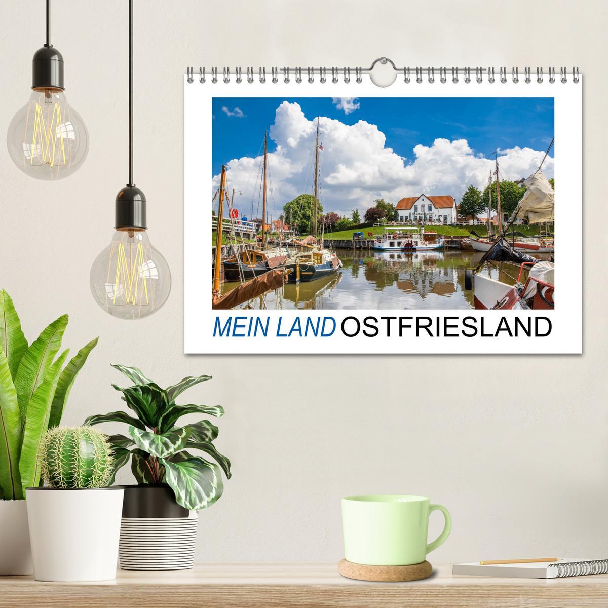 Bild: 9783435036370 | Mein Land, Ostfriesland (Wandkalender 2025 DIN A4 quer), CALVENDO...