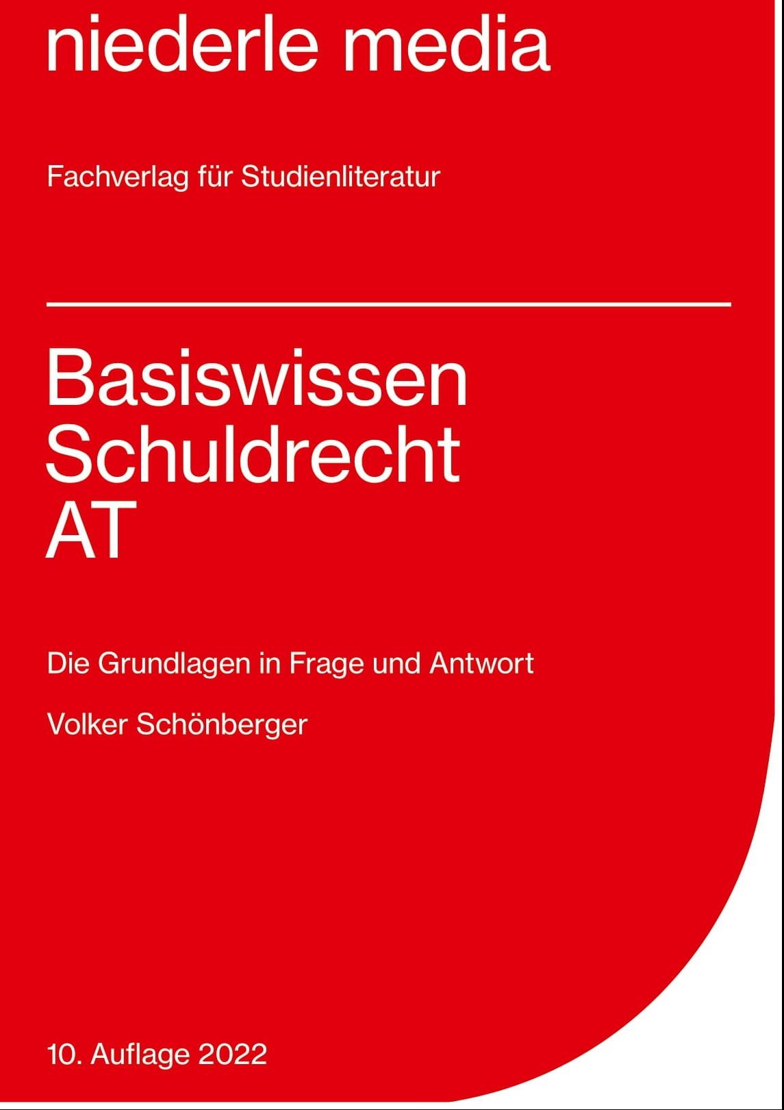 Cover: 9783867240345 | Basiswissen Schuldrecht AT | Die Grundlagen in Frage und Antwort