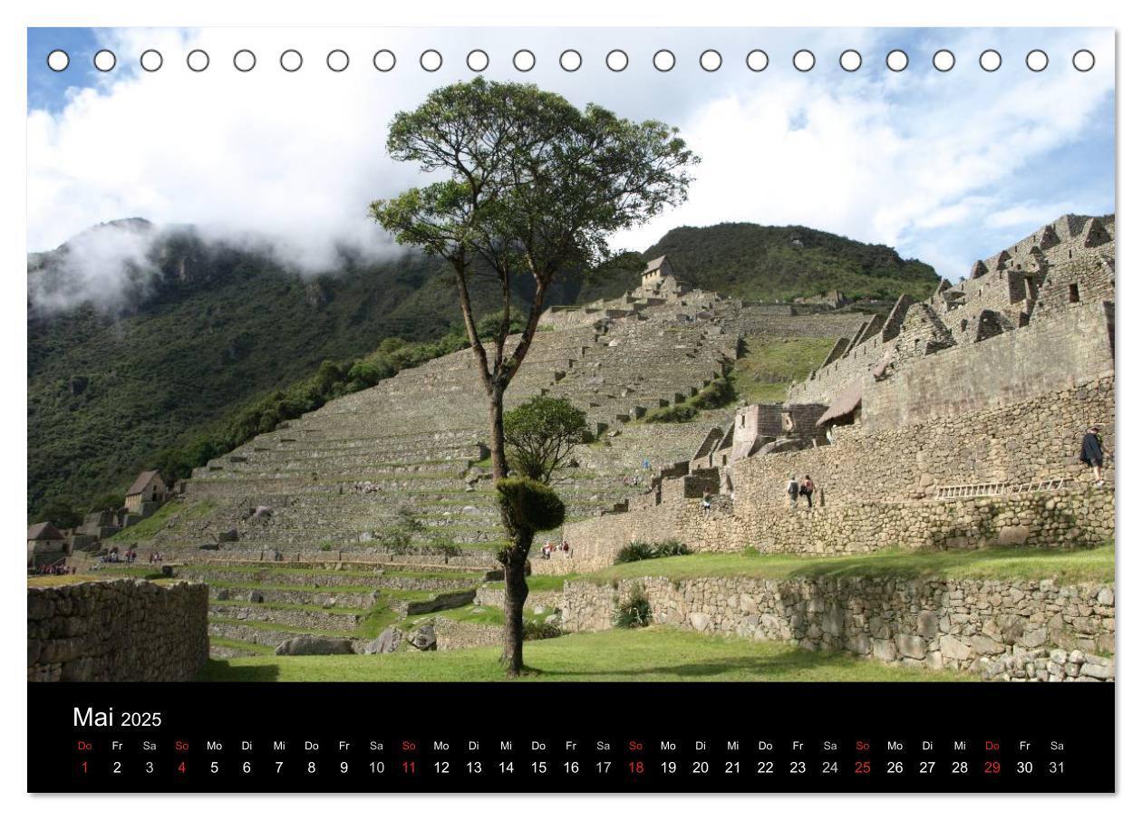 Bild: 9783435667383 | Machu Picchu - Die Stadt in den Wolken (Tischkalender 2025 DIN A5...