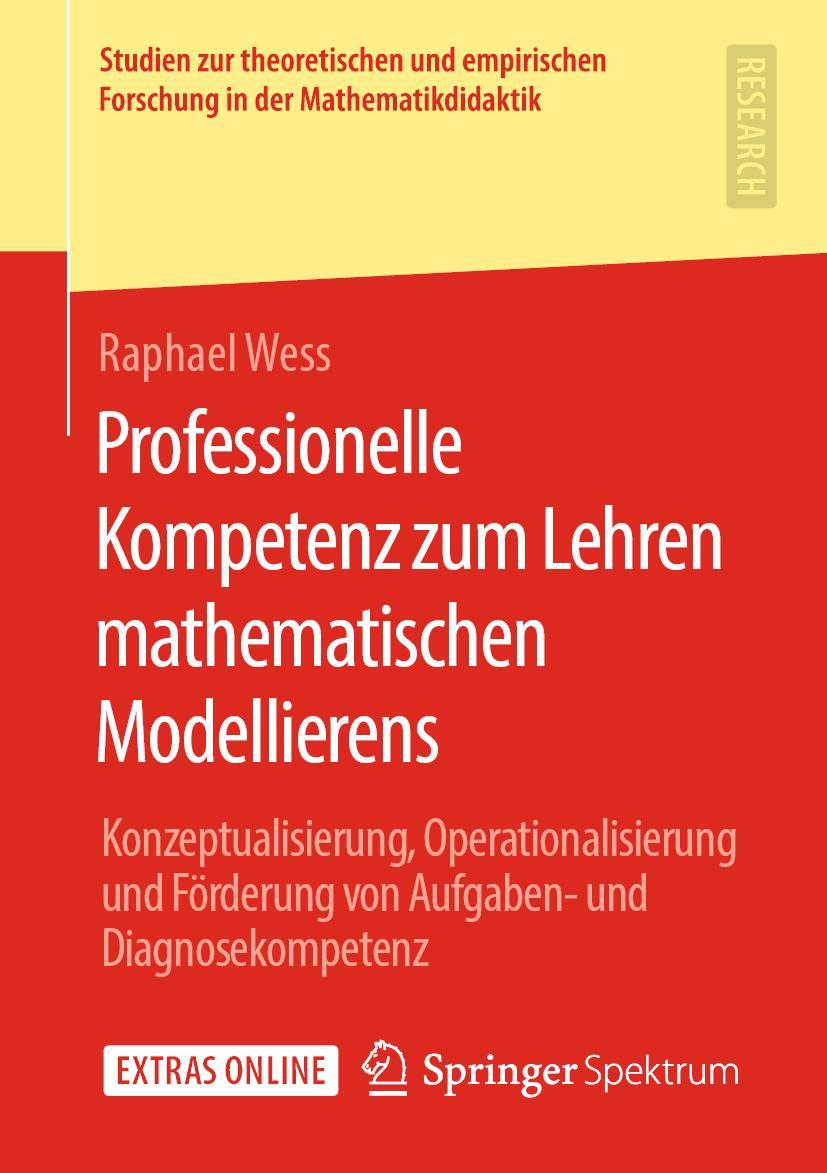 Cover: 9783658298005 | Professionelle Kompetenz zum Lehren mathematischen Modellierens | Wess