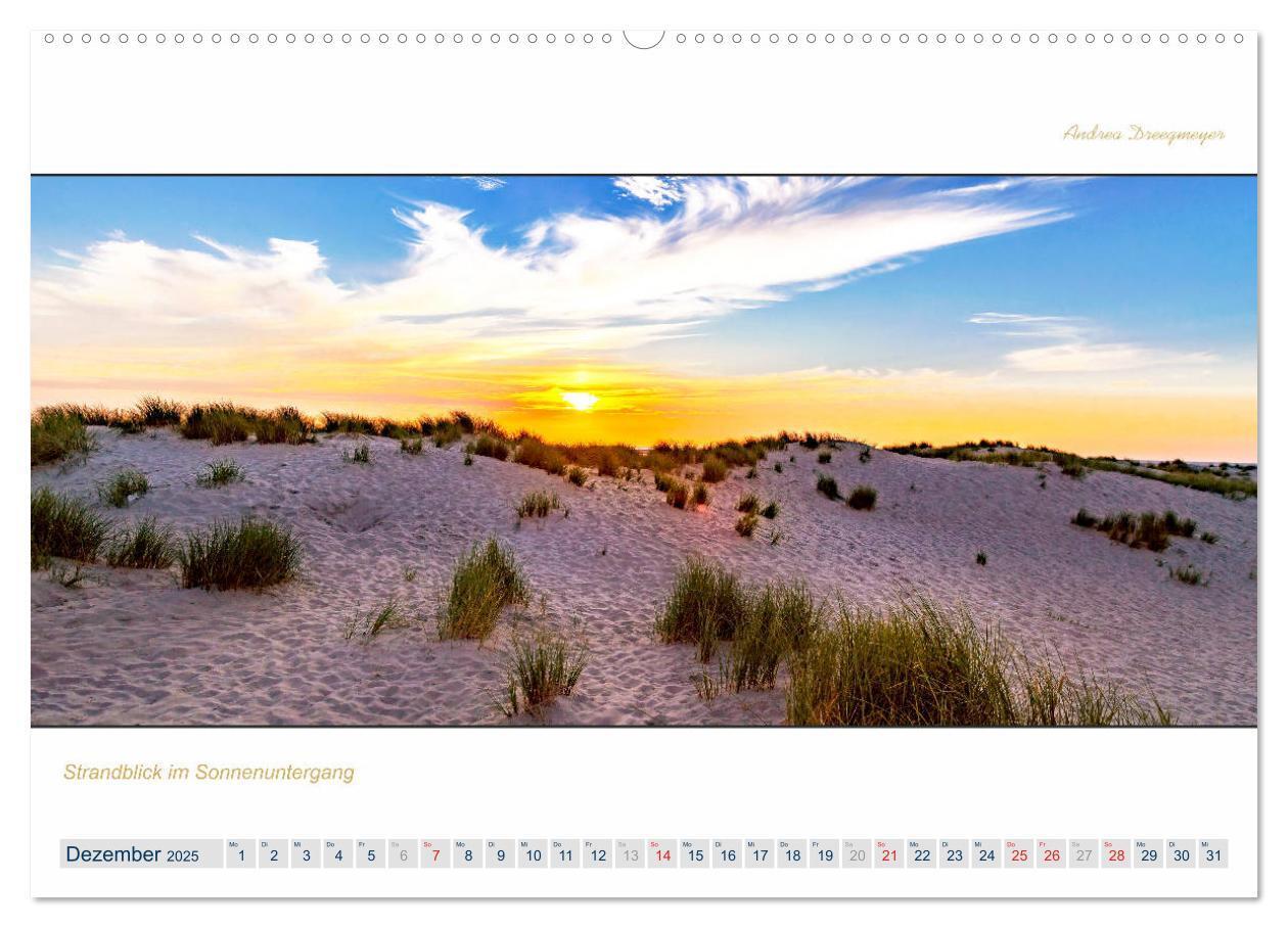 Bild: 9783435475476 | PANORAMA - Ostfriesische Inseln (hochwertiger Premium Wandkalender...