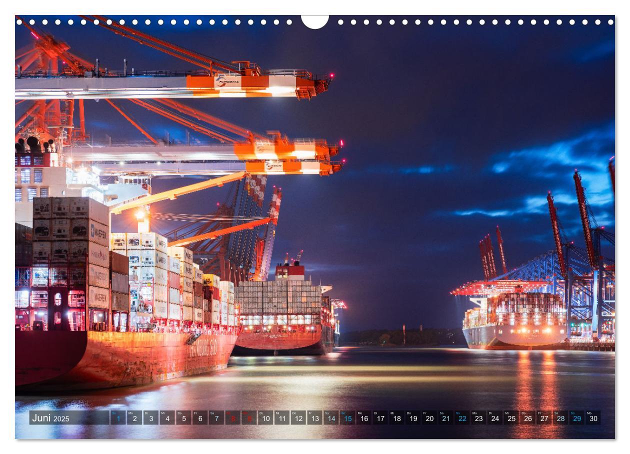 Bild: 9783383964435 | Faszination Hamburger Hafen (Wandkalender 2025 DIN A3 quer),...