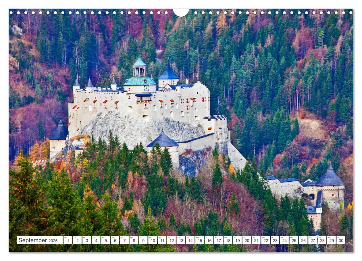 Bild: 9783435157464 | Die Festung Hohenwerfen (Wandkalender 2025 DIN A3 quer), CALVENDO...