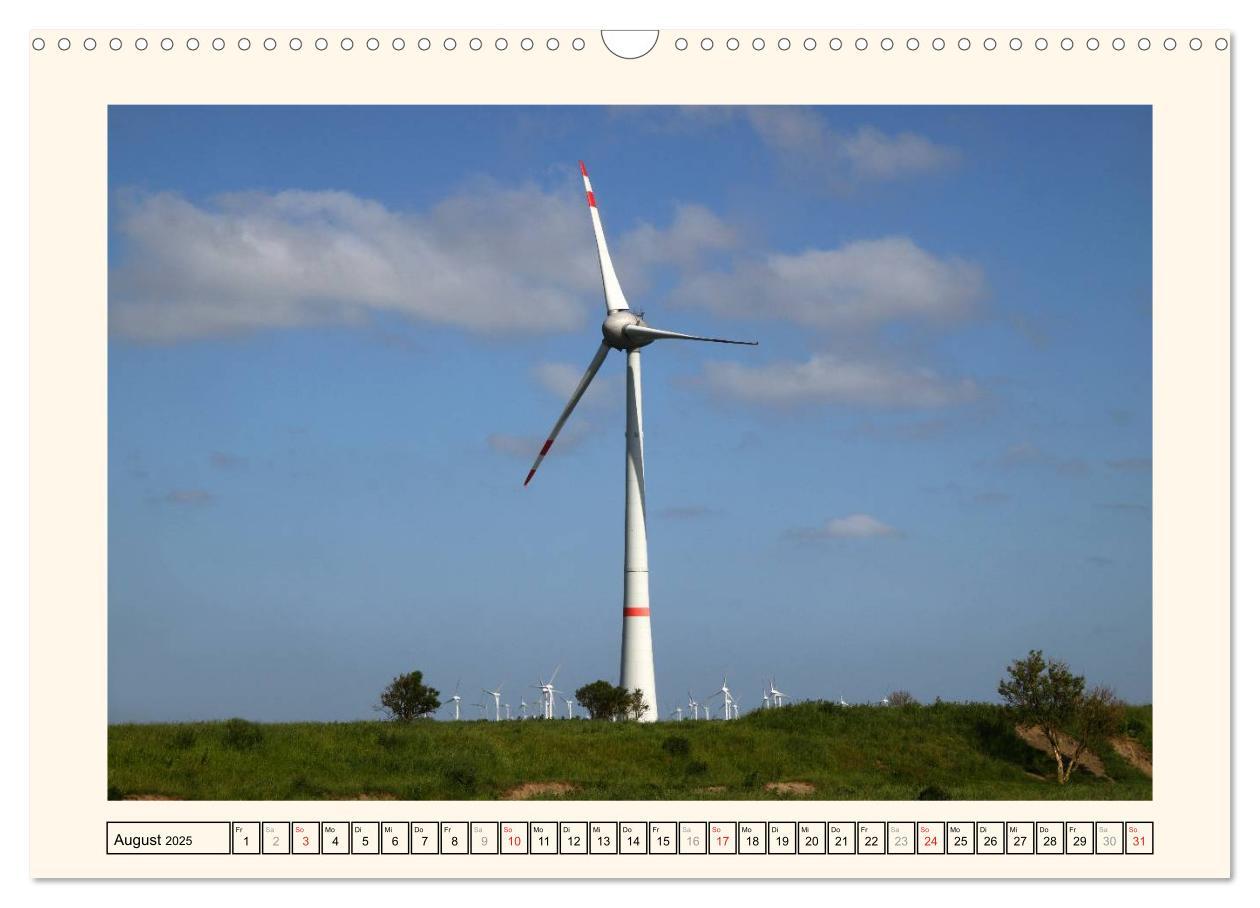 Bild: 9783435710652 | Windkraft in der Landschaft Ostfrieslands (Wandkalender 2025 DIN A3...