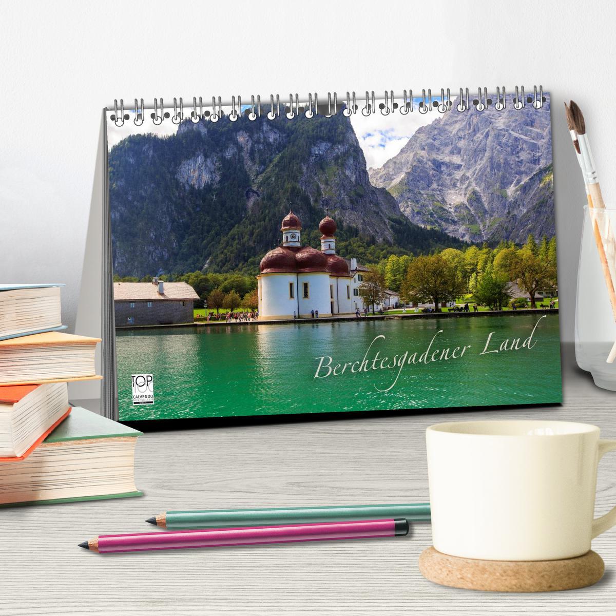 Bild: 9783435786237 | Berchtesgadener Land (Tischkalender 2025 DIN A5 quer), CALVENDO...