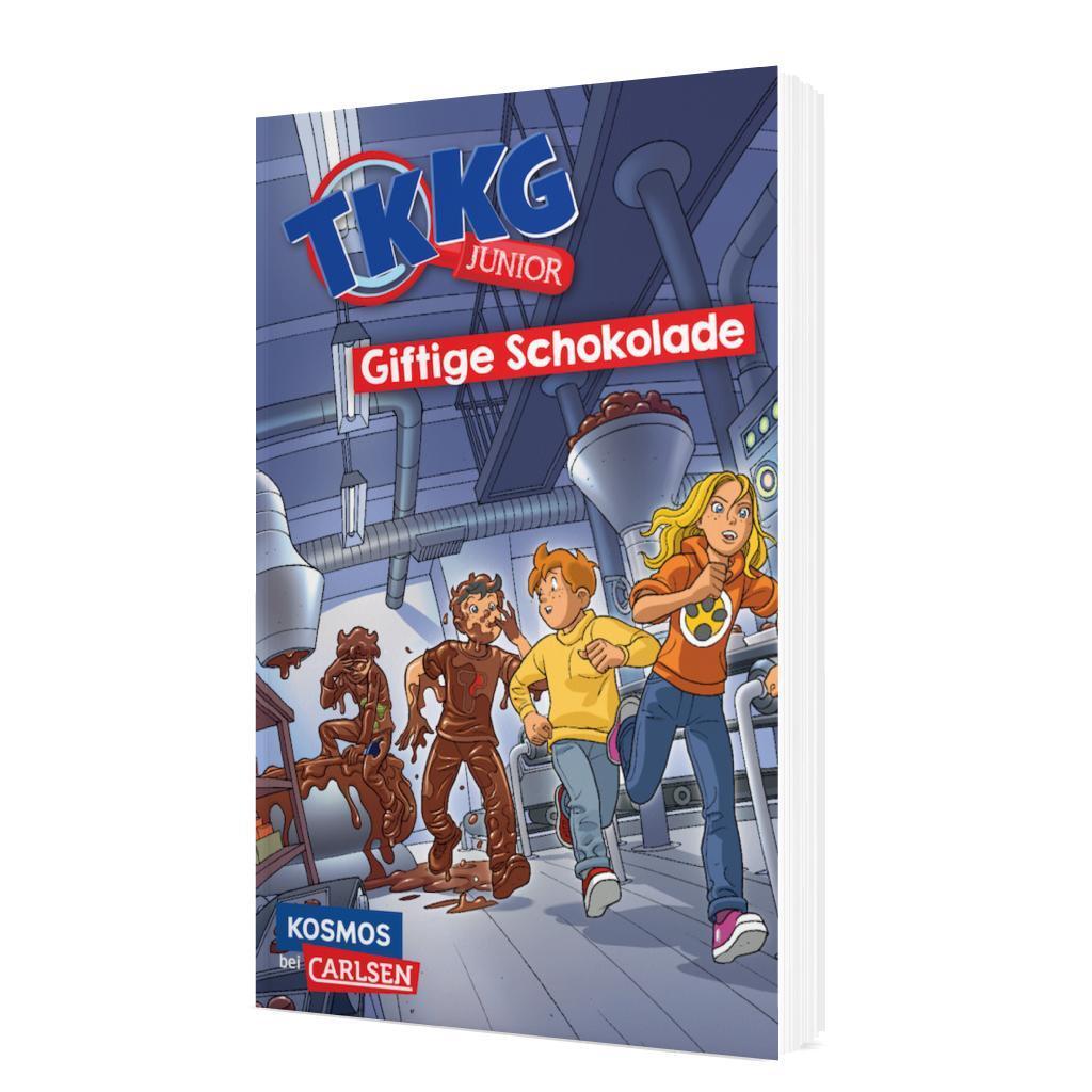 Bild: 9783551320285 | TKKG Junior: Giftige Schokolade | Ein spannender Krimi ab 8! | Vogel