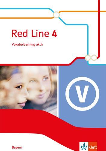 Cover: 9783125476868 | Red Line 4. Ausgabe Bayern. Vokabeltraining aktiv Klasse 8 | Frank Haß