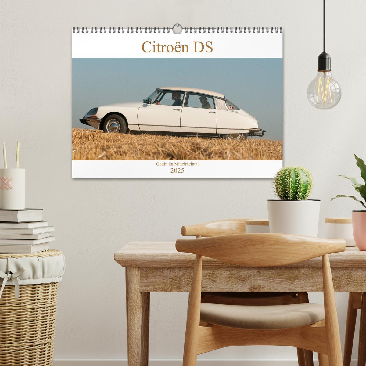 Bild: 9783435193202 | Citroën DS Göttin im Mittelrheintal (Wandkalender 2025 DIN A3...