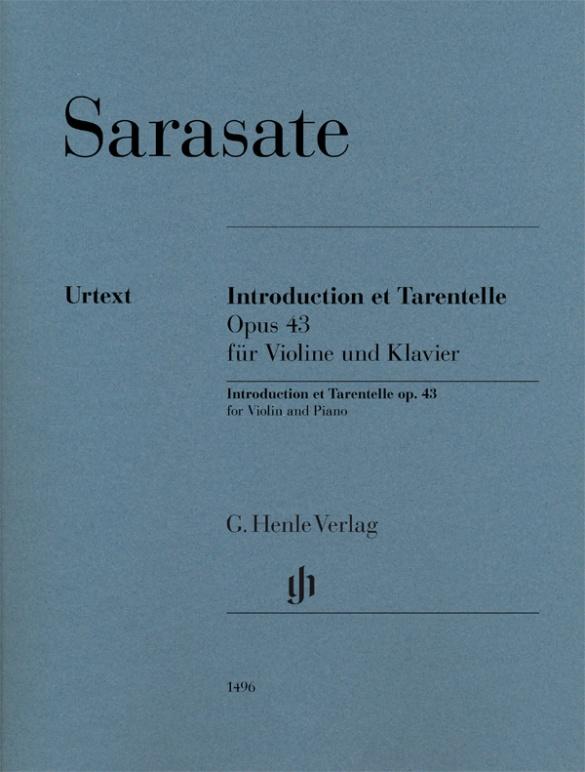 Cover: 9790201814964 | Introduction Et Tarantelle Op. 43 | Besetzung: Violine und Klavier