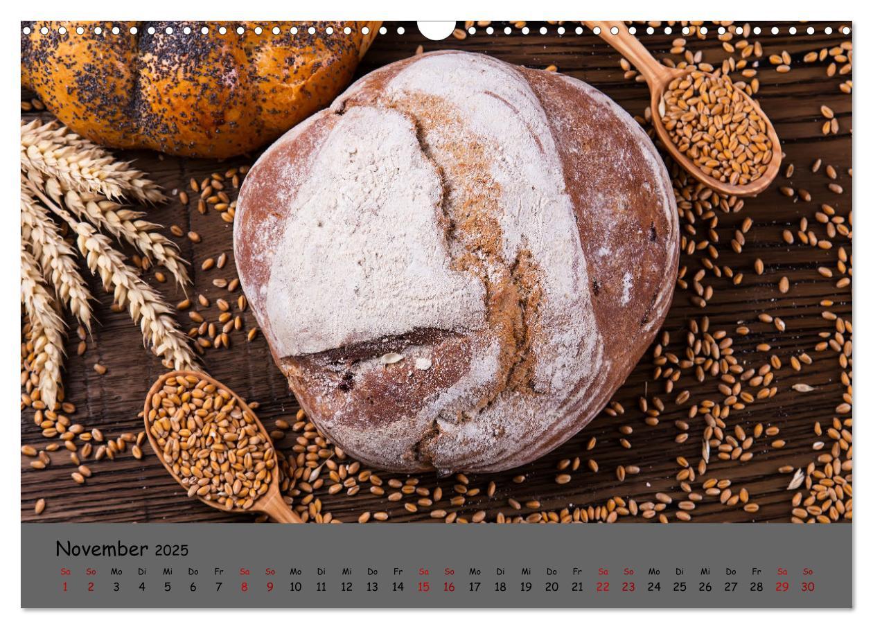 Bild: 9783383989872 | Mein Brotkalender (Wandkalender 2025 DIN A3 quer), CALVENDO...