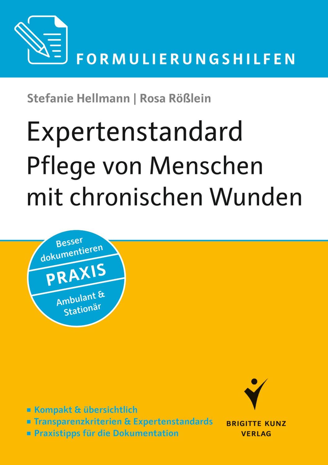 Cover: 9783899938128 | Formulierungshilfen Expertenstandard Pflege von Menschen mit...