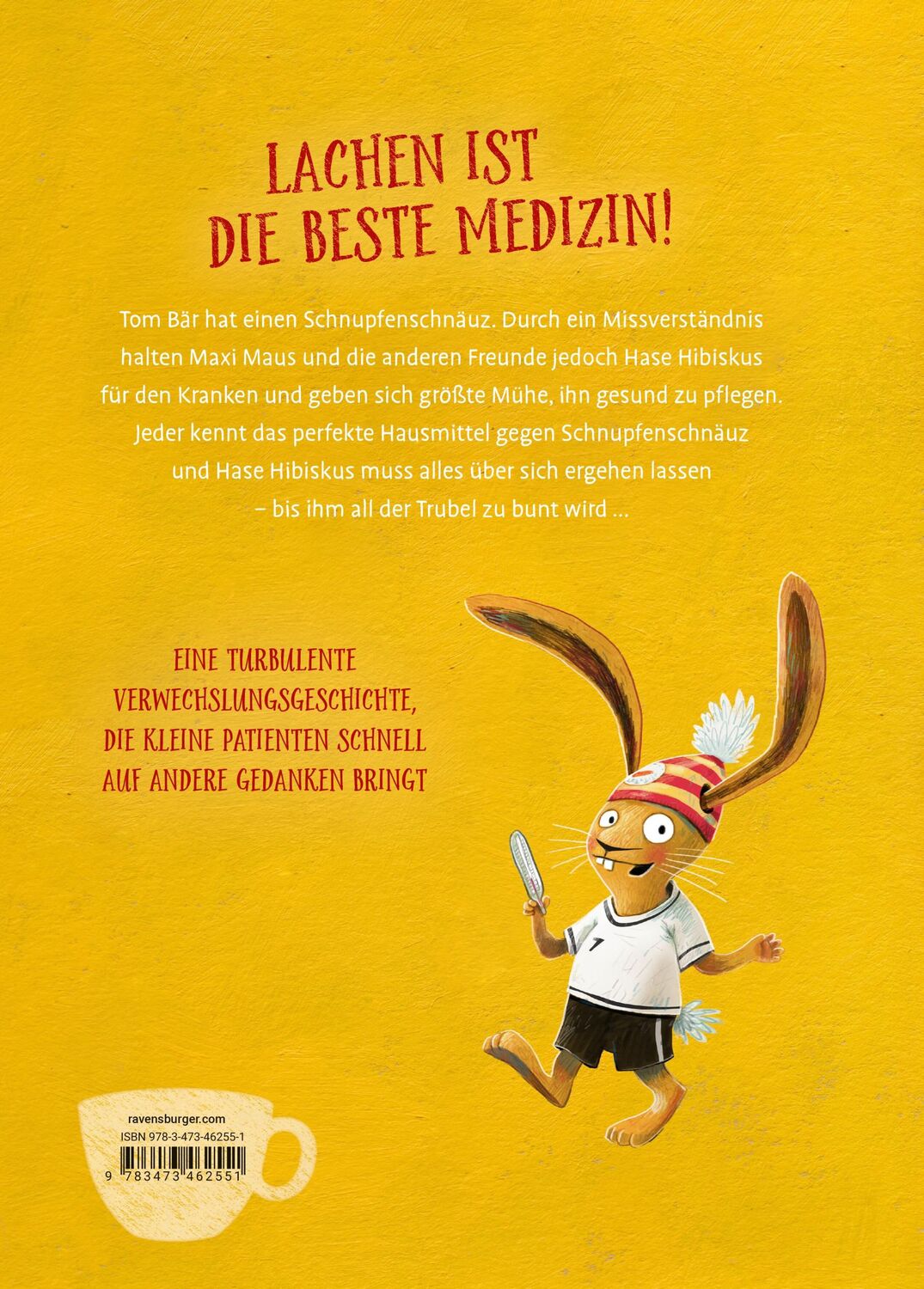 Rückseite: 9783473462551 | Hase Hibiskus und der Schnupfenschnäuz - Kinderbuch ab 3 Jahre,...