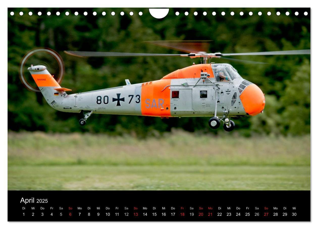 Bild: 9783435703333 | Modellhelis (Wandkalender 2025 DIN A4 quer), CALVENDO Monatskalender