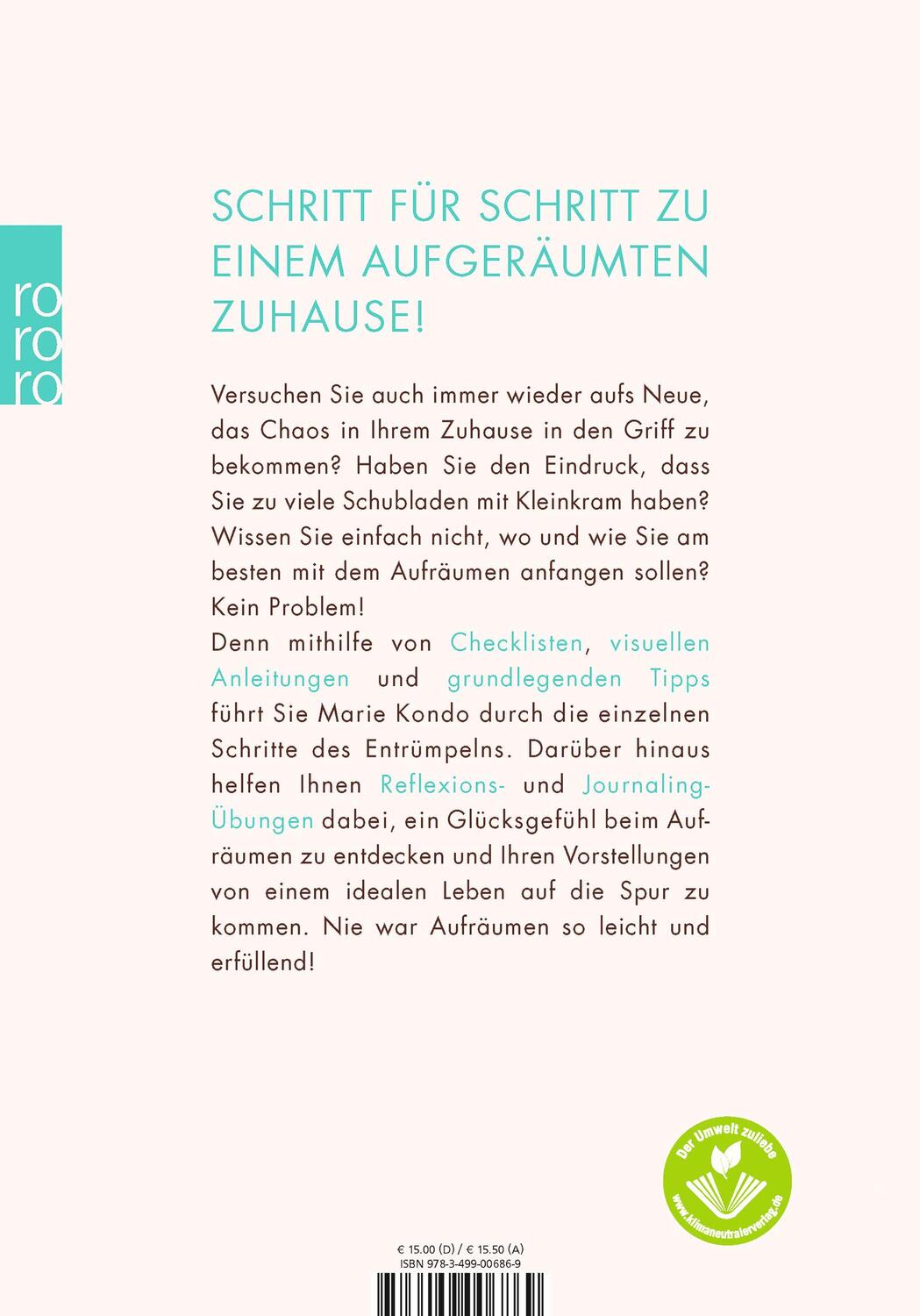 Rückseite: 9783499006869 | Alles in Ordnung | Marie Kondo | Taschenbuch | 144 S. | Deutsch | 2021