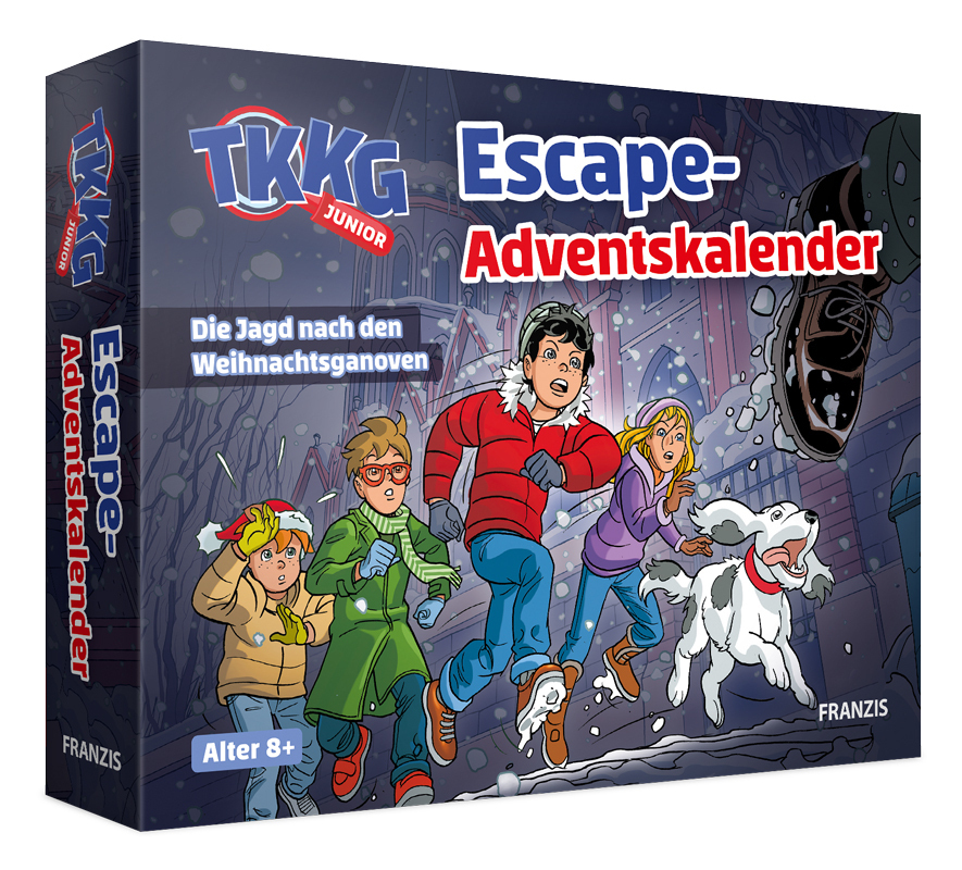 Cover: 4019631672407 | FRANZIS 67240 - TKKG Junior Escape-Adventskalender | Franzis | Stück