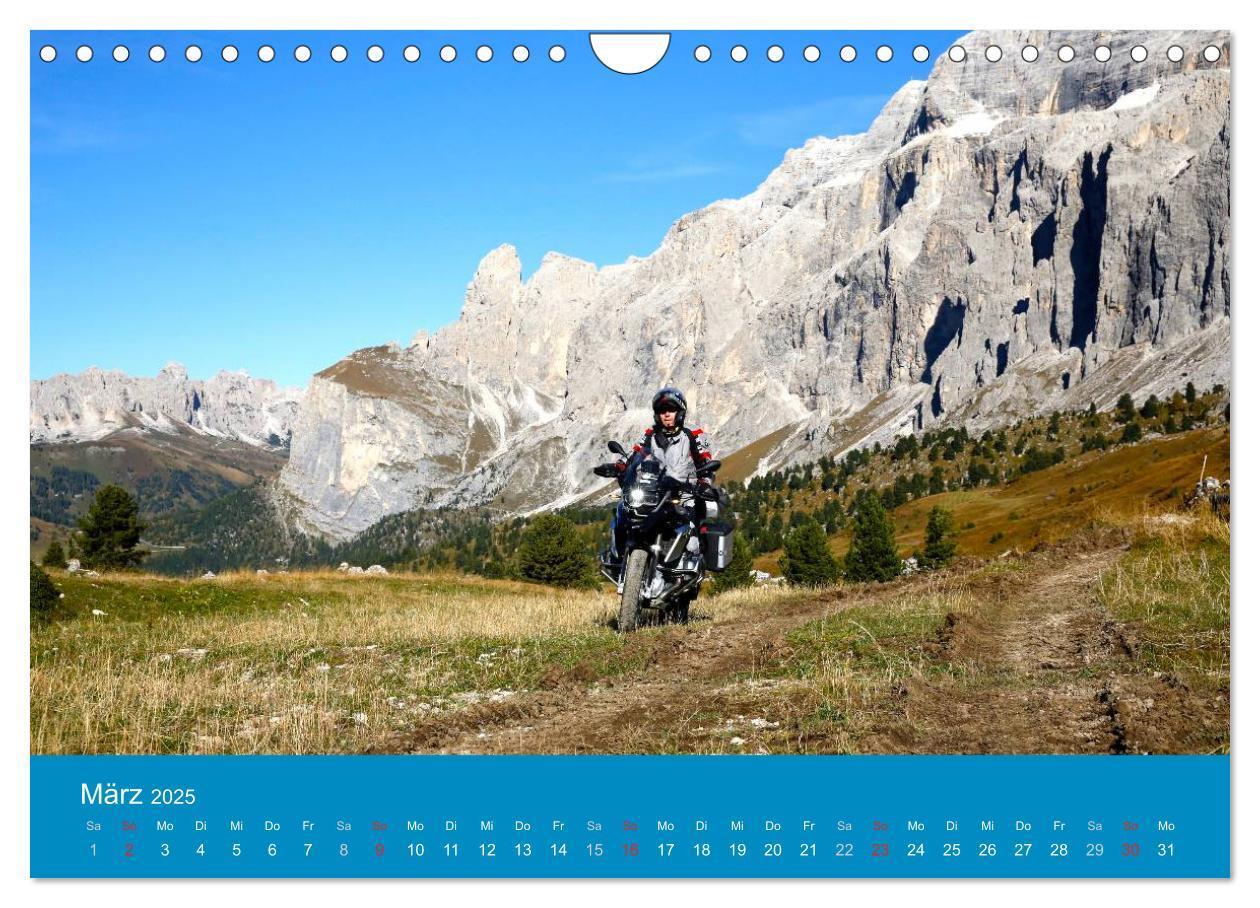 Bild: 9783435521913 | Freude an - Spaß mit der BMW GS (Wandkalender 2025 DIN A4 quer),...