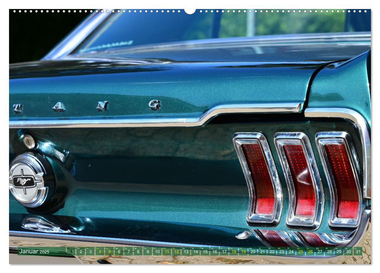 Bild: 9783435028795 | Ein Pony zum verlieben - Ford Mustang 1968 (Wandkalender 2025 DIN...