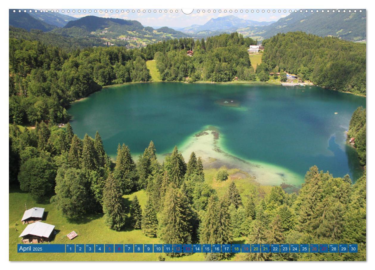 Bild: 9783435191963 | Allgäu - Perle im Süden (Wandkalender 2025 DIN A2 quer), CALVENDO...