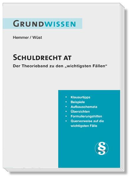 Cover: 9783968381916 | Grundwissen Schuldrecht AT | Der Theorieband zu den wichtigsten Fällen