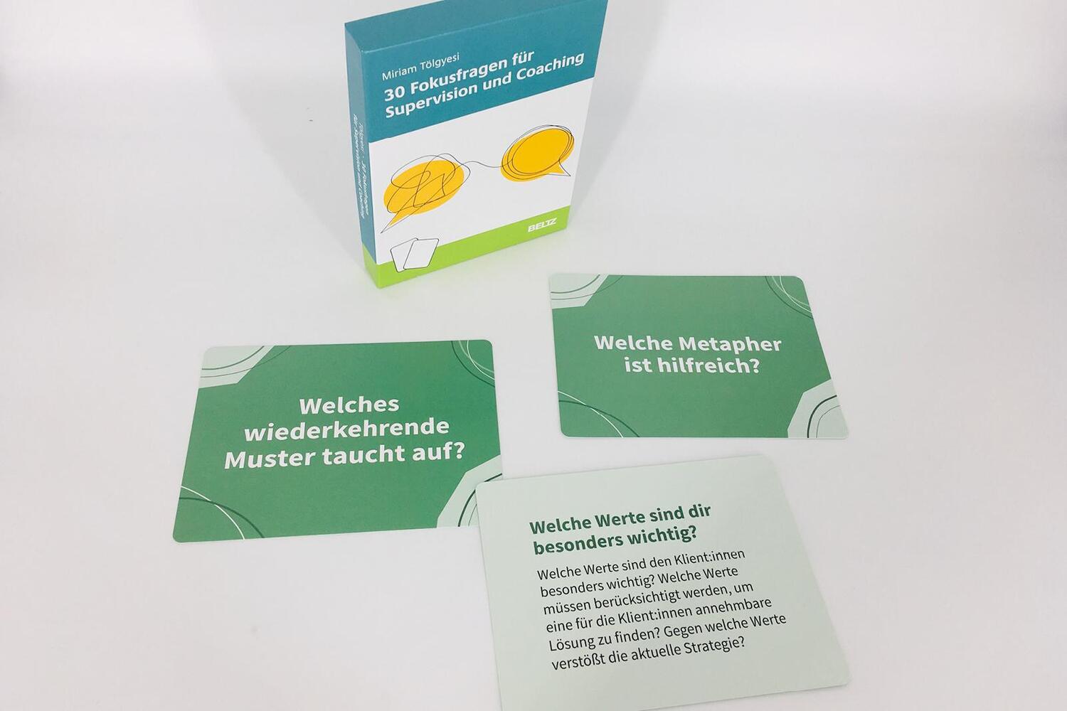 Bild: 4019172300401 | 30 Fokusfragen für Supervision und Coaching | Mit 16-seitigem Booklet