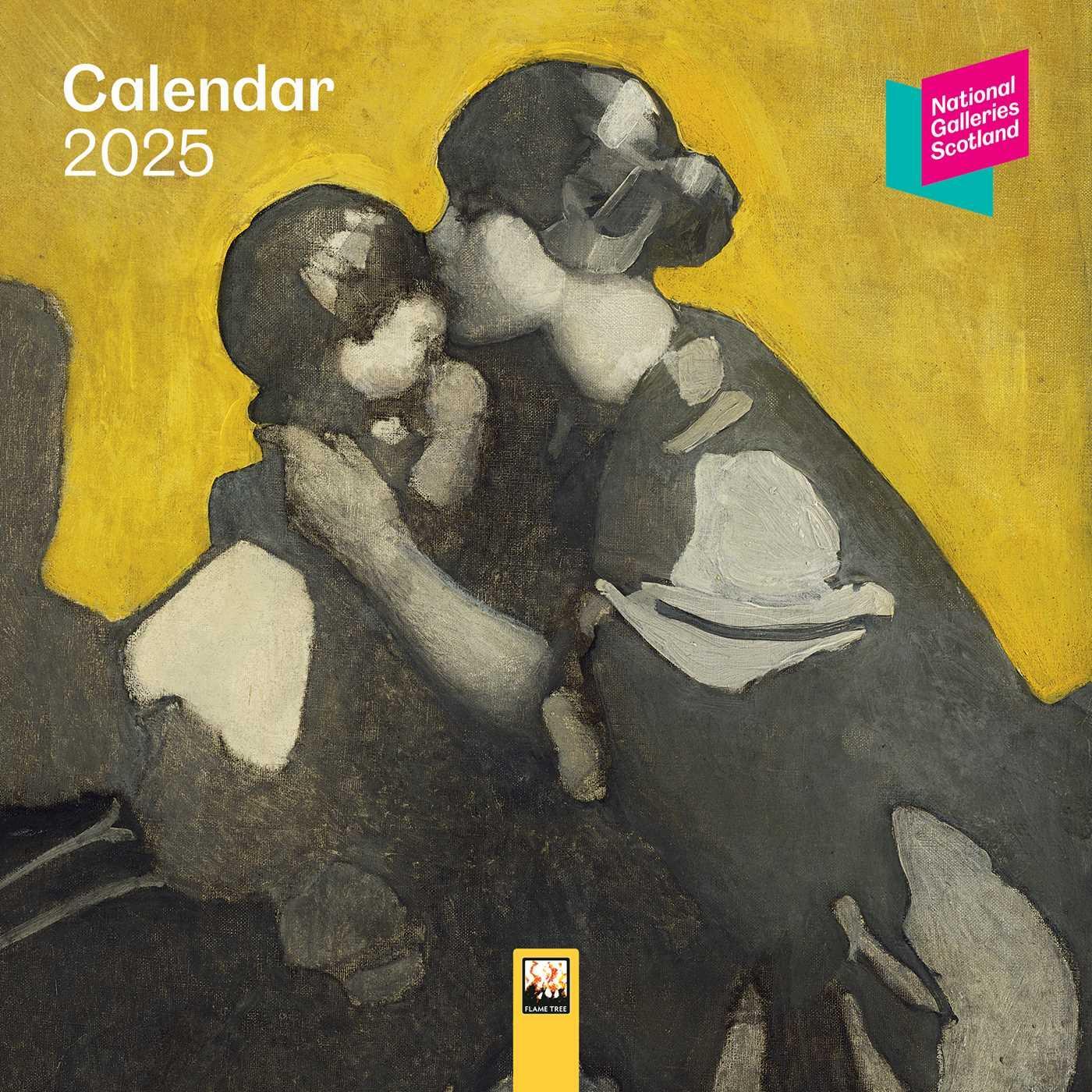 Cover: 9781835621103 | National Galleries Scotland Mini Wall Calendar 2025 (Art Calendar)