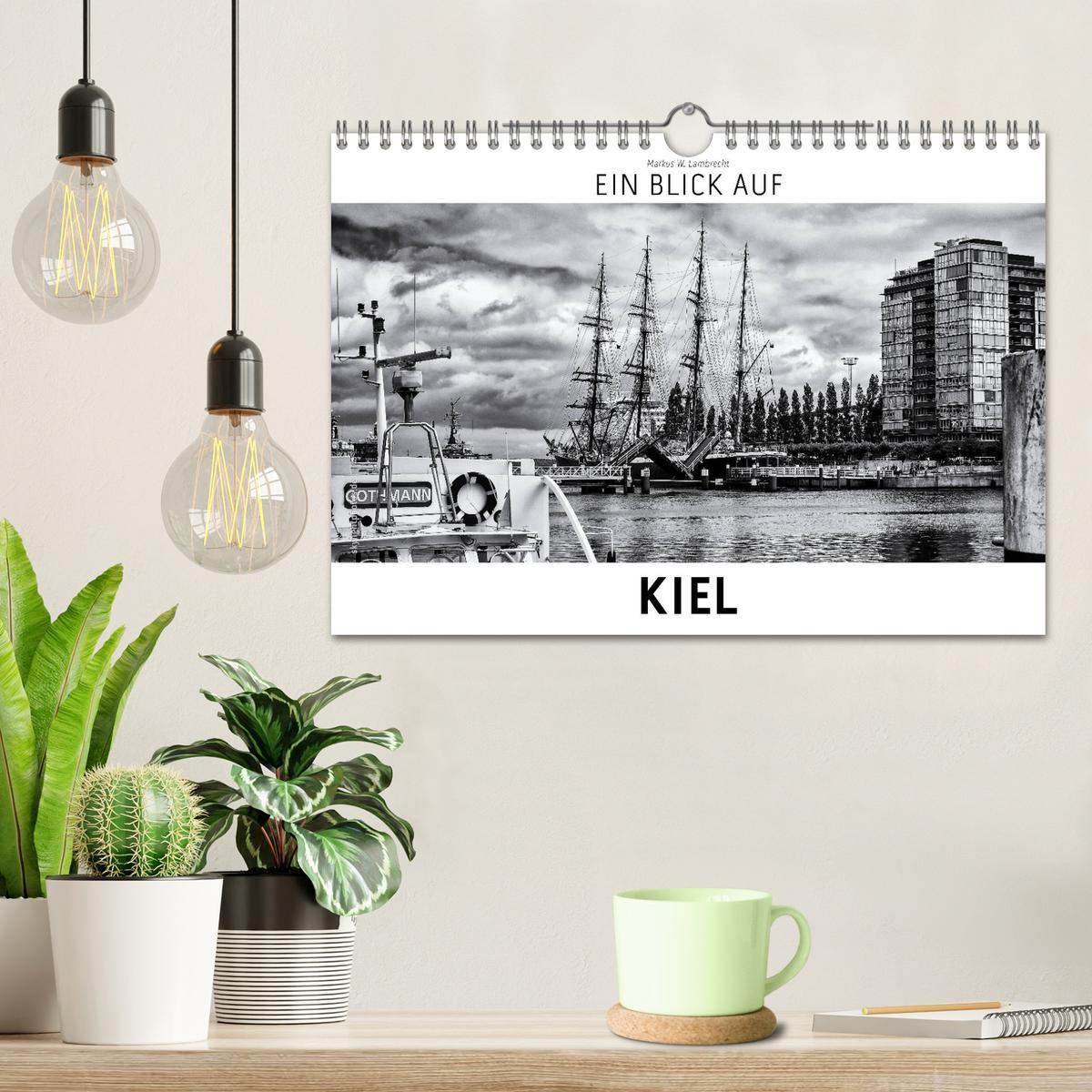 Bild: 9783435444960 | Ein Blick auf Kiel (Wandkalender 2025 DIN A4 quer), CALVENDO...