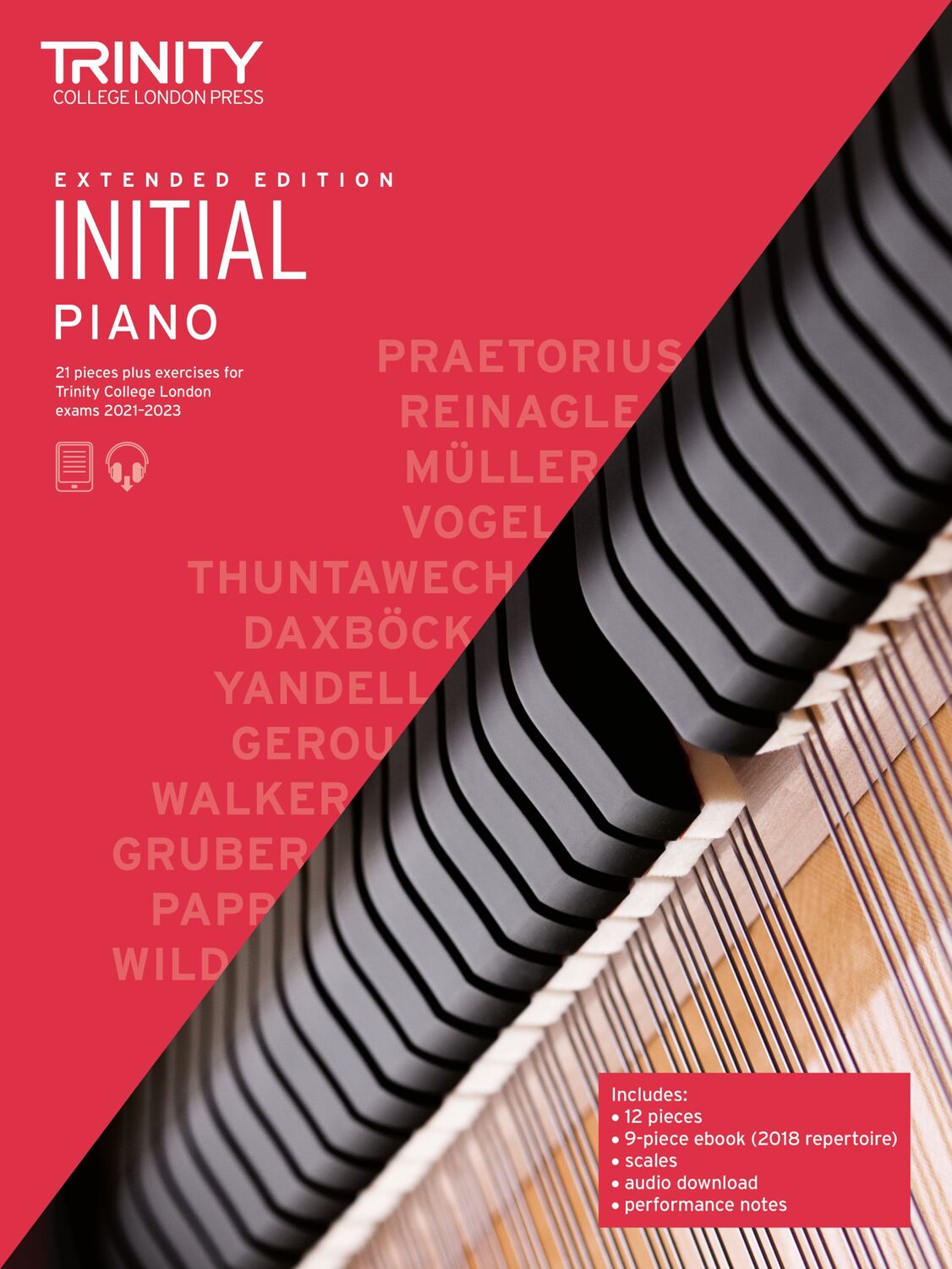 Cover: 9780857369284 | Piano Exam Pieces &amp; Exercises 21-23 Initial Ext Ed | London | Deutsch