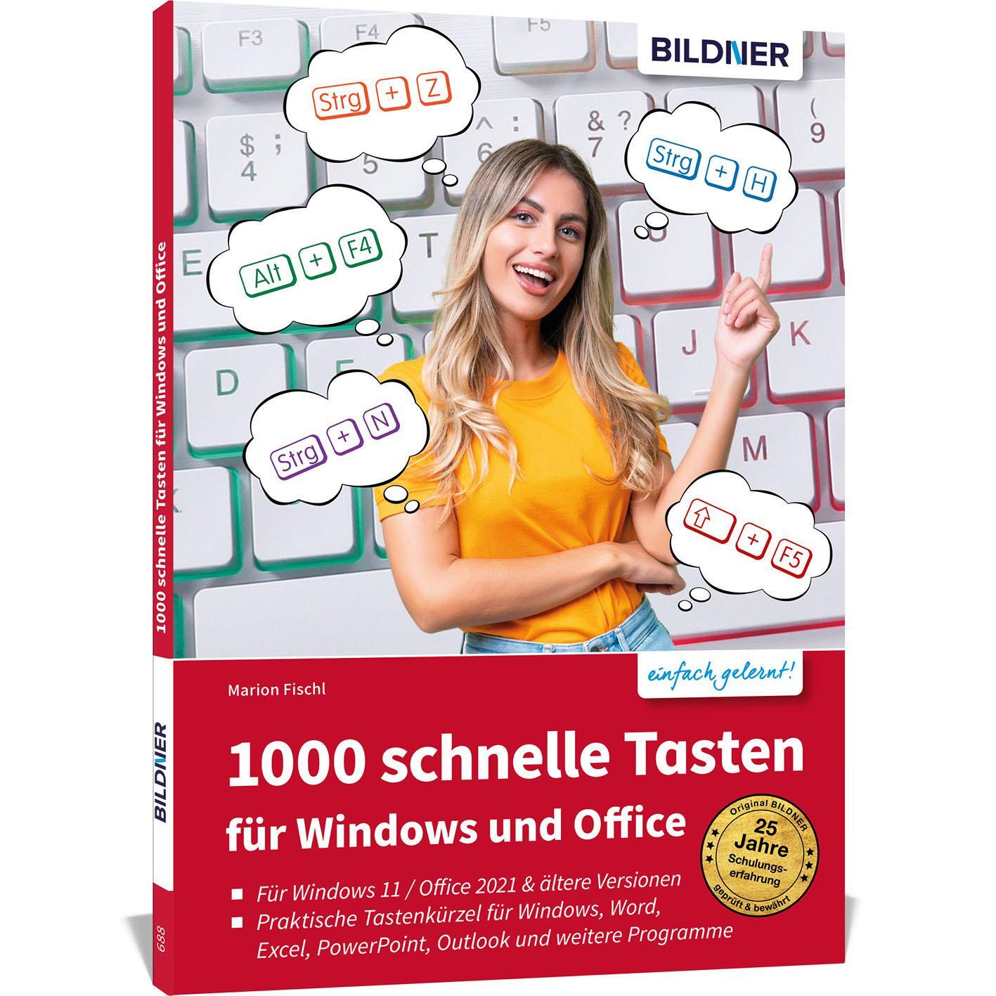 Cover: 9783832806729 | 1000 Schnelle Tasten für Windows und Office | Marion Fischl | Buch